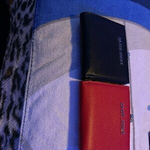 Black and red sassy jones wallets